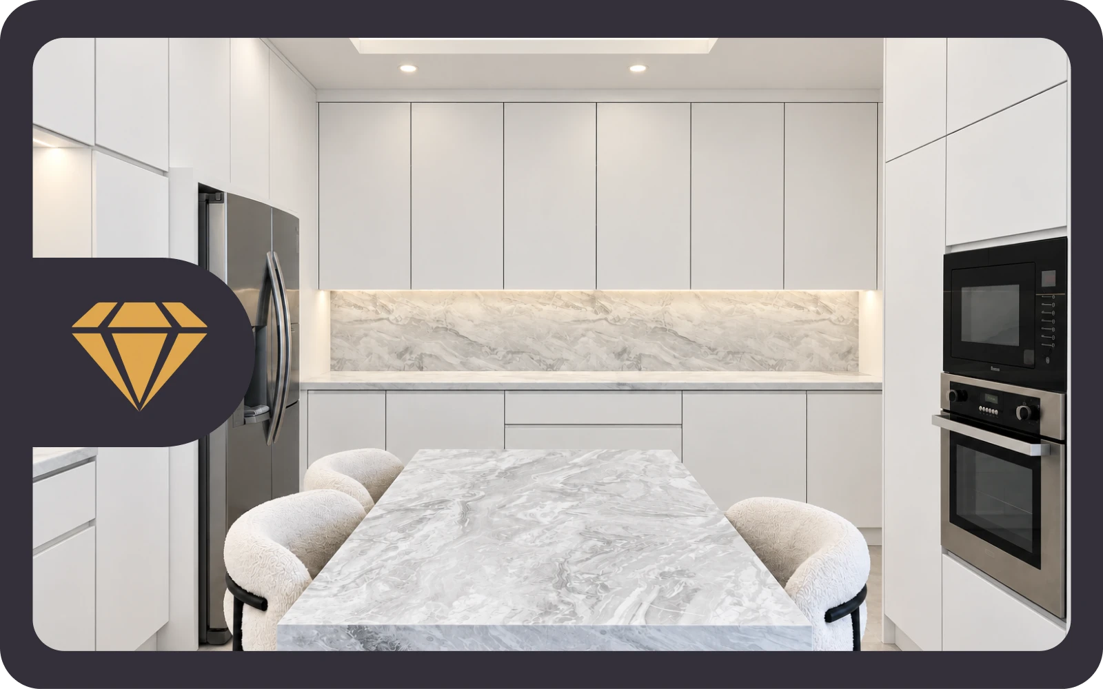 طراحی کابینت مدرن برای انواع متراژ آشپزخانه
