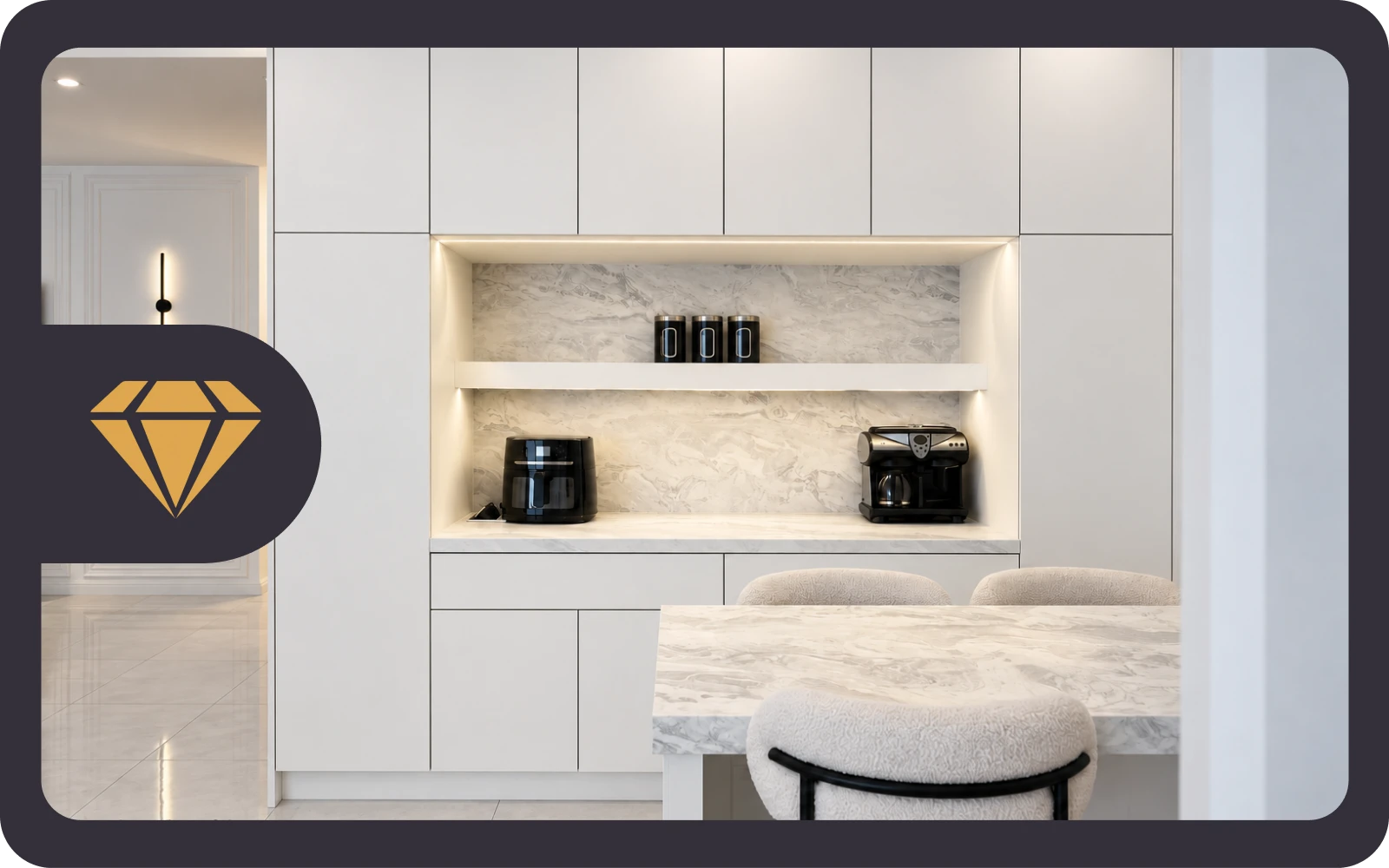 ساخت انواع کابینت مدرن 
